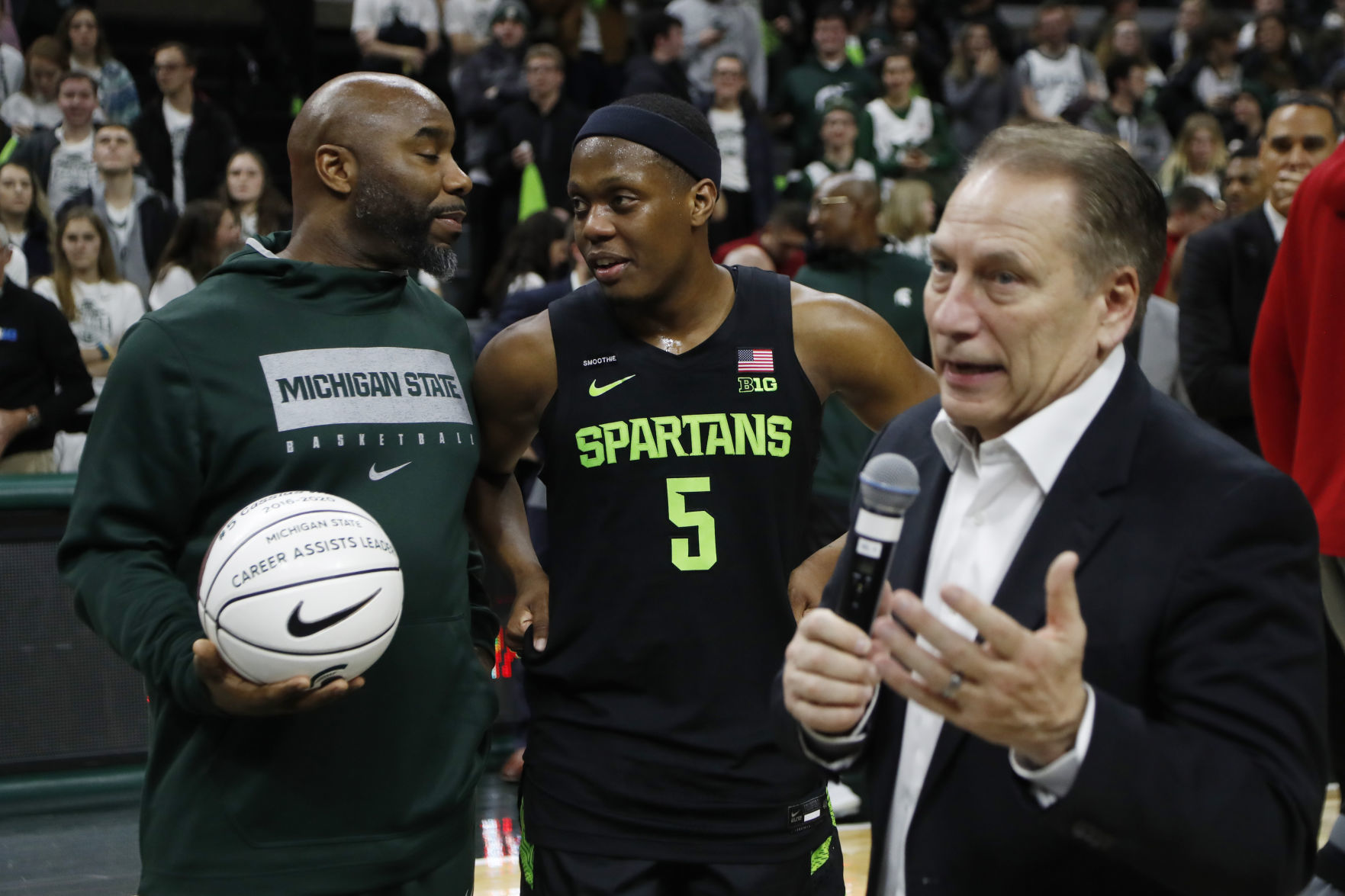 Spartans 67, Badgers 55